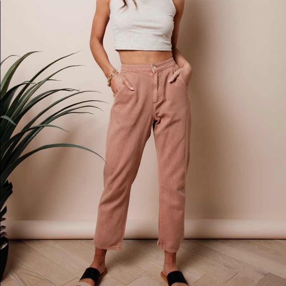 Bohme Sinead Pants in Coral NWT